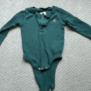 GAP Forest Green Kids Bodysuit